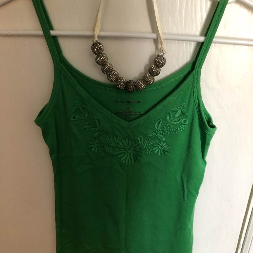 Banana Republic Tank size M Green!